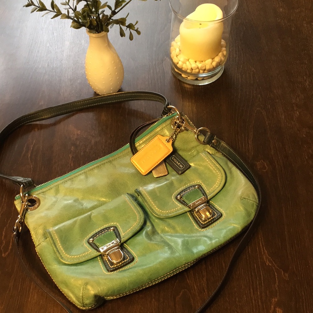 Coach Leather Convertible Bag